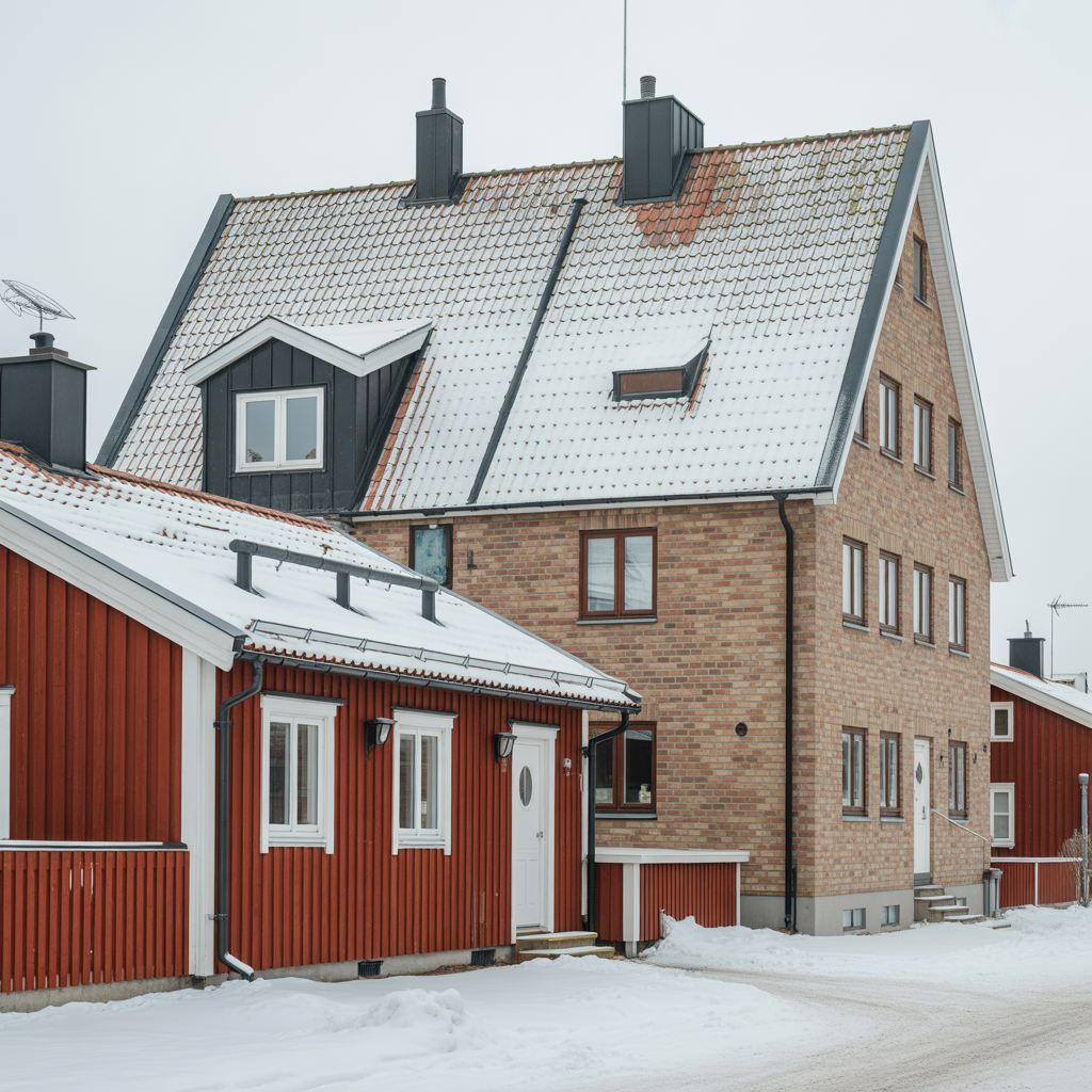 snorasskydd pa tak regler dimensionering och kostnad