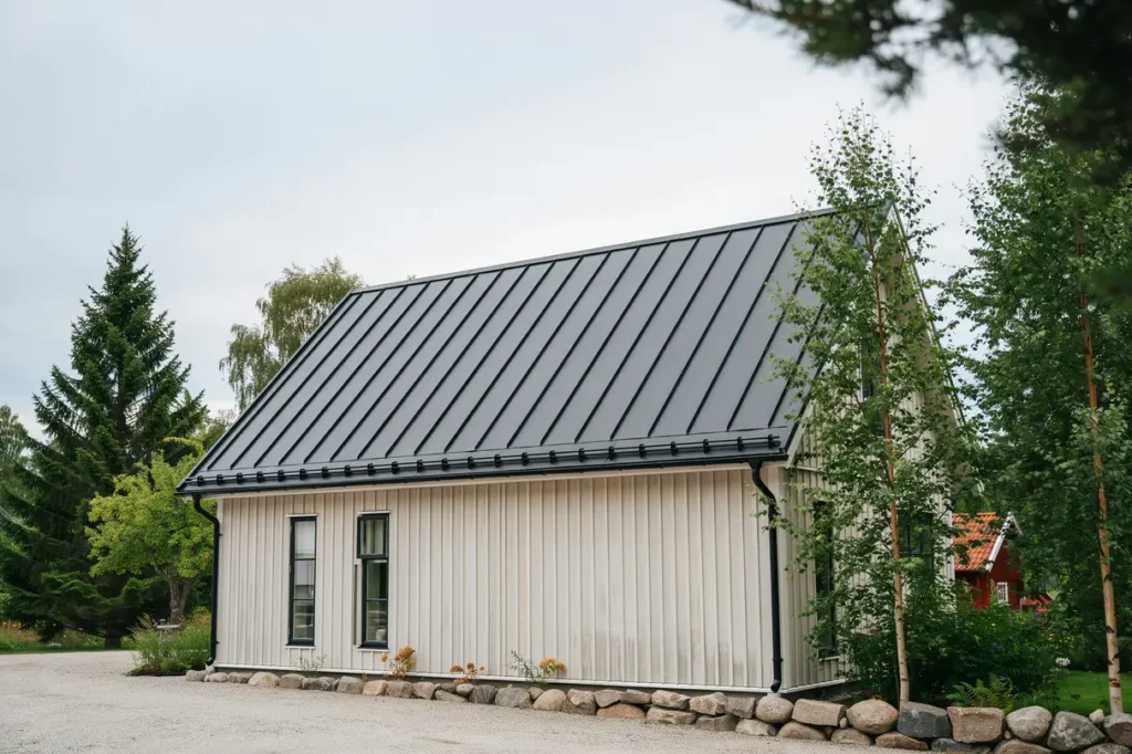 takrenovering med nya h ngr nnor p villa i luthagen