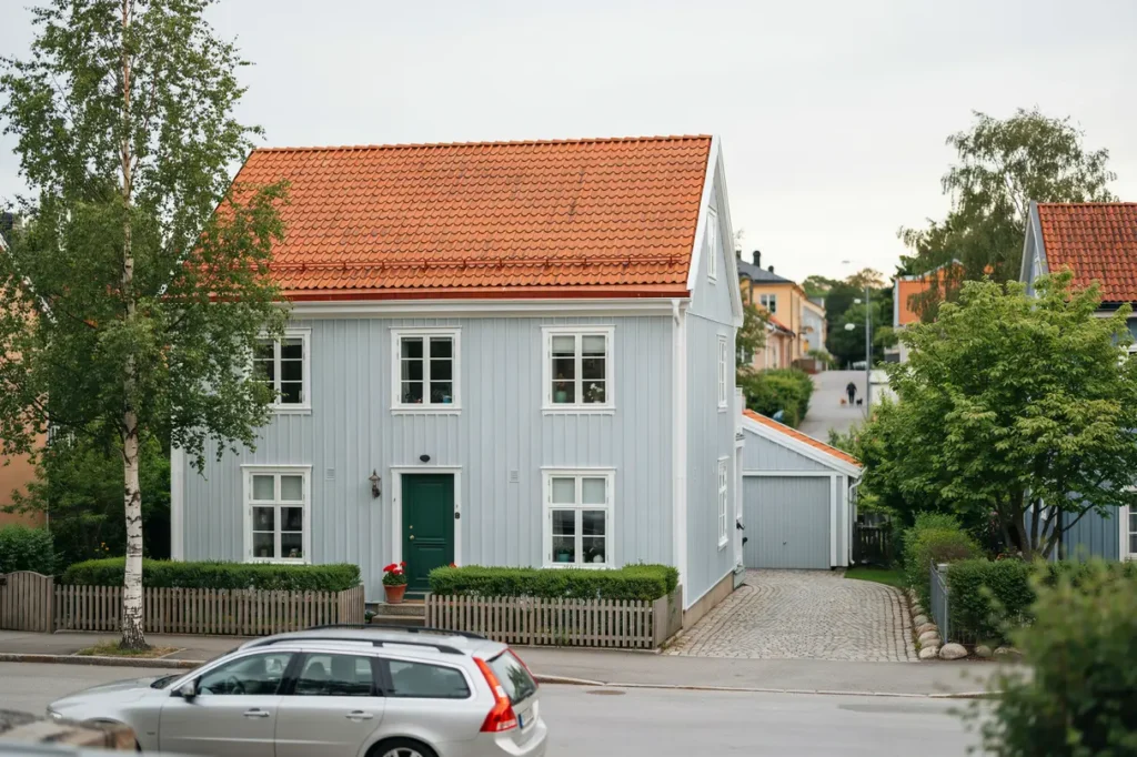 takbyte med tegelpannor p villa i luthagen